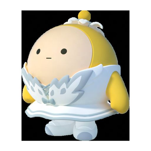 蛋仔做出‘芭蕾舞’动作，单脚踮立，双臂展开，姿态优雅