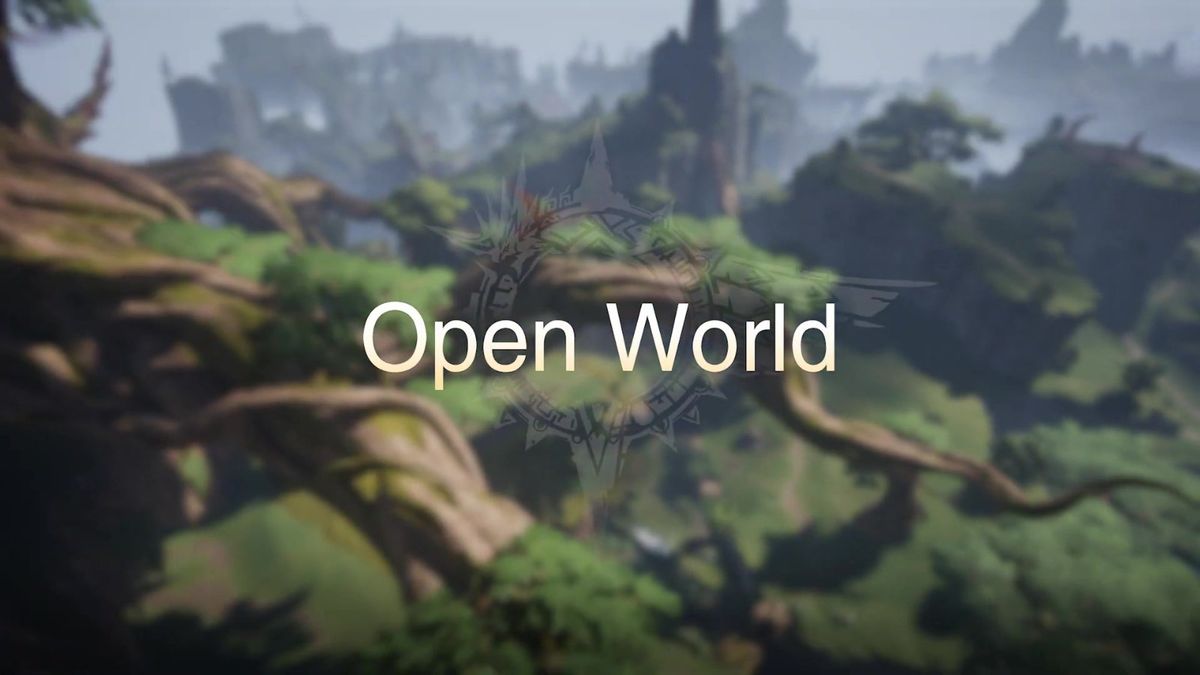 角色在森林营地整理装备，展示背包与道具系统界面