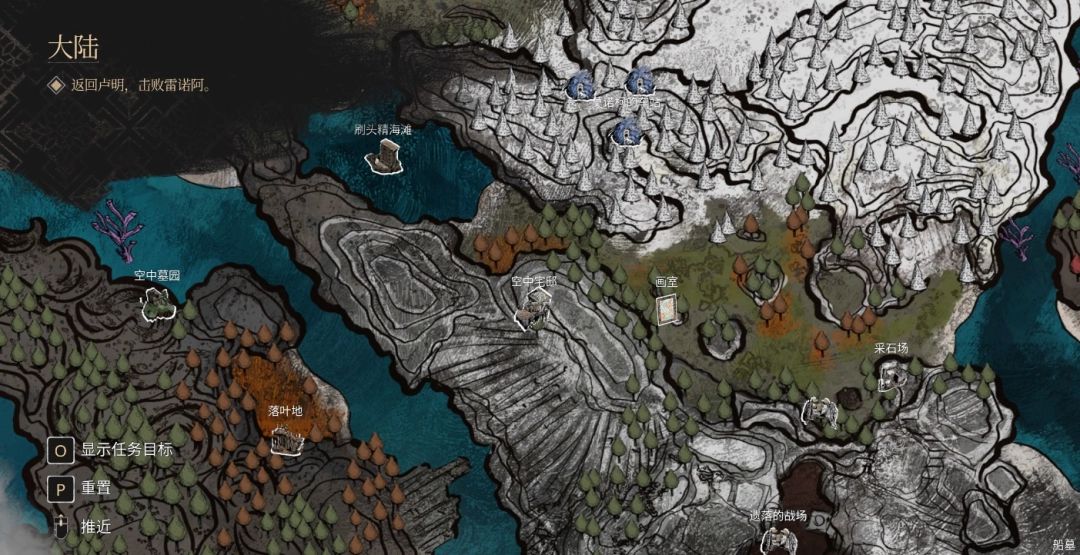 空中宅邸内复杂的通道结构