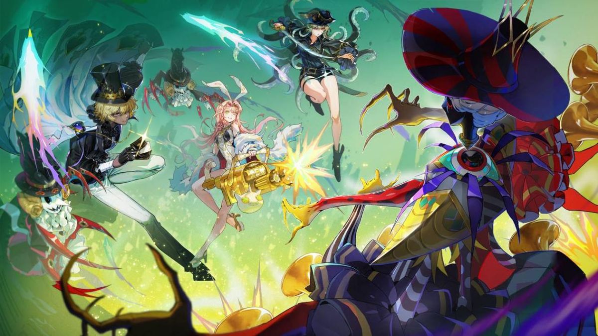 游戏内梦境地图场景，色彩梦幻，包含漂浮岛屿、发光植物与奇异建筑