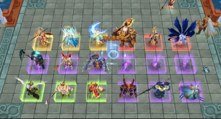 《齐天大圣》龙宫关卡场景，玩家队伍正在与龙族将领激烈交战，水下光影效果逼真