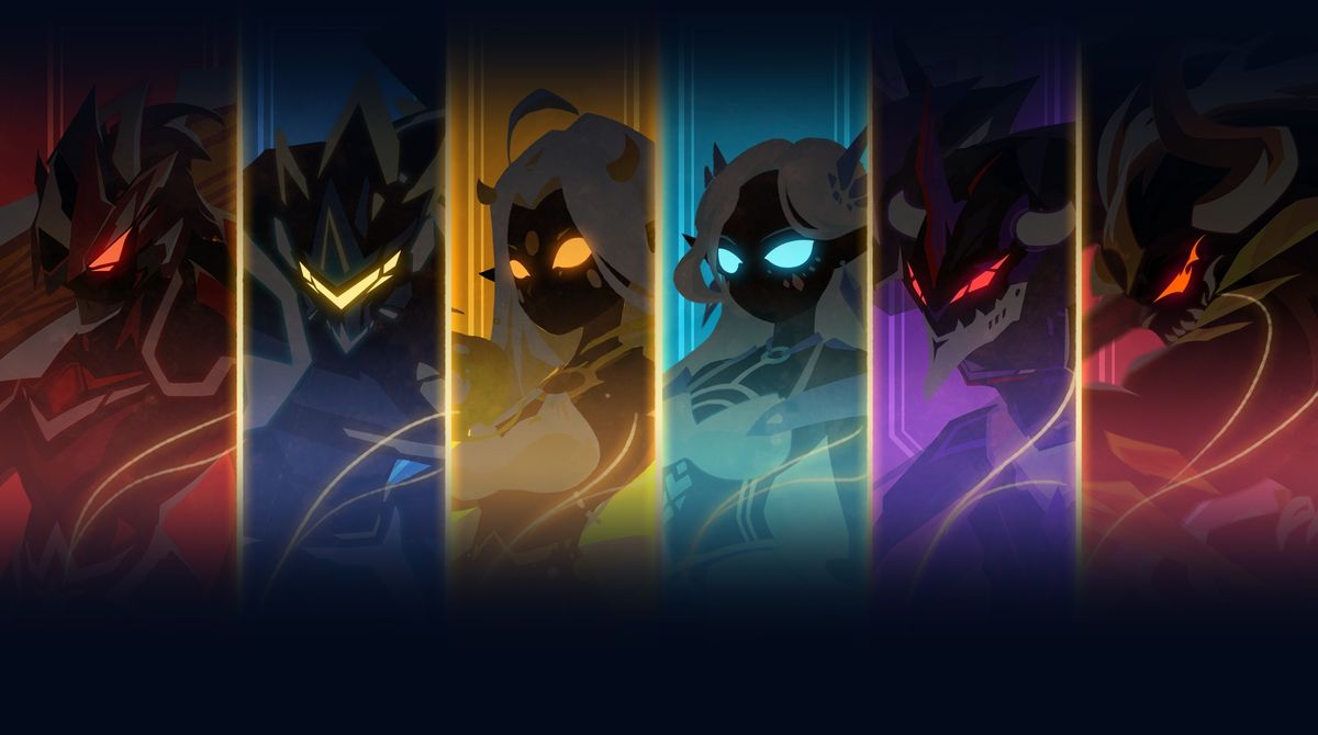 远古族怪兽集体展示图，背景为神秘轮回祭坛与符文阵列