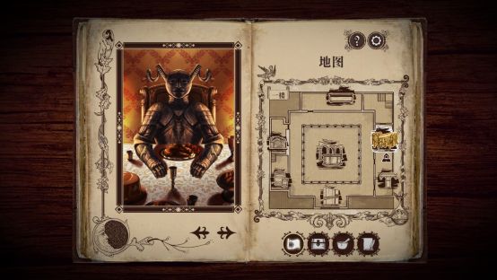 游戏中多选项抉择界面，左侧为古老钟楼插图，右侧列出三条不同行动指令，营造出强烈的命运分岔感