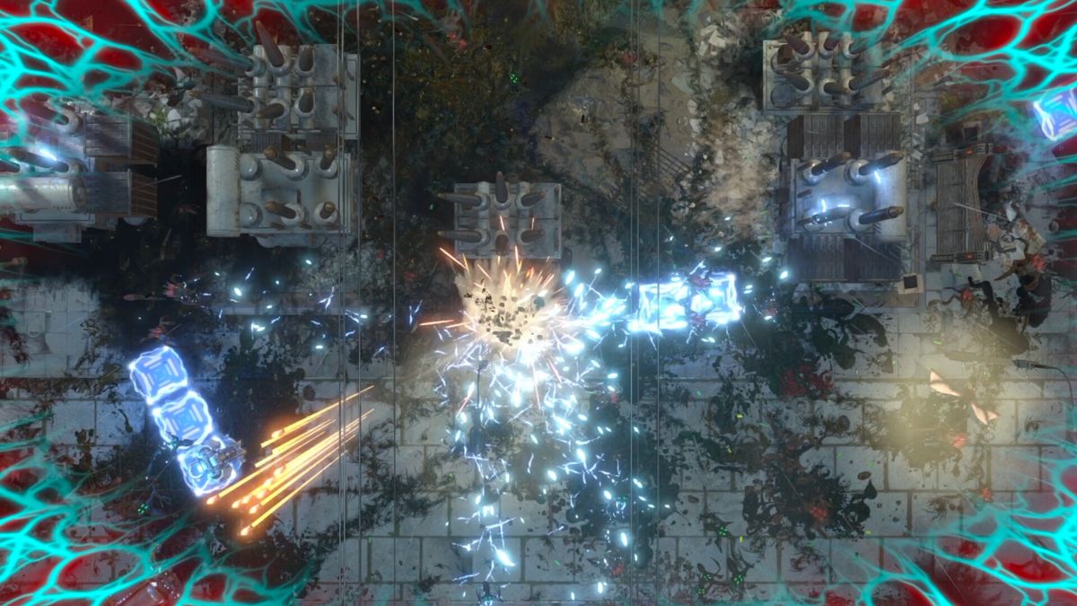 游戏结算界面，显示玩家得分、击杀数、连击数与评级S