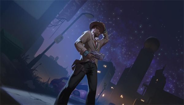 蒂姆先生角色立绘展示，身穿白大褂站在实验室中，背景有数据面板和培养舱