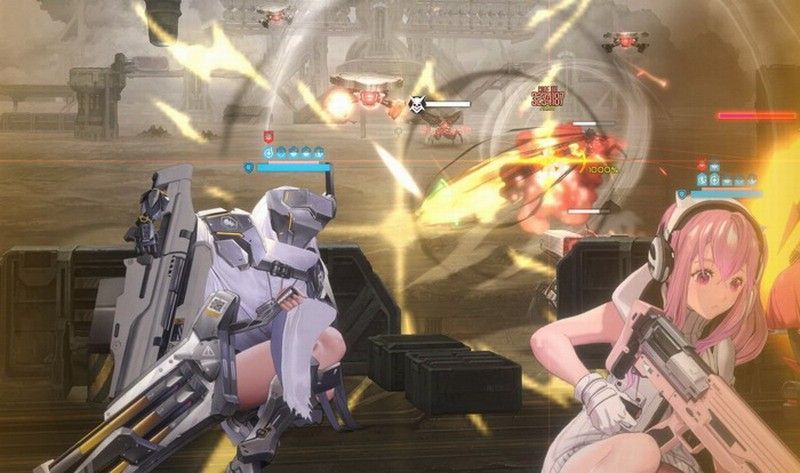 SHIFT UP官方发布的澄清声明截图，韩英双语并列，配有公司LOGO与正式落款