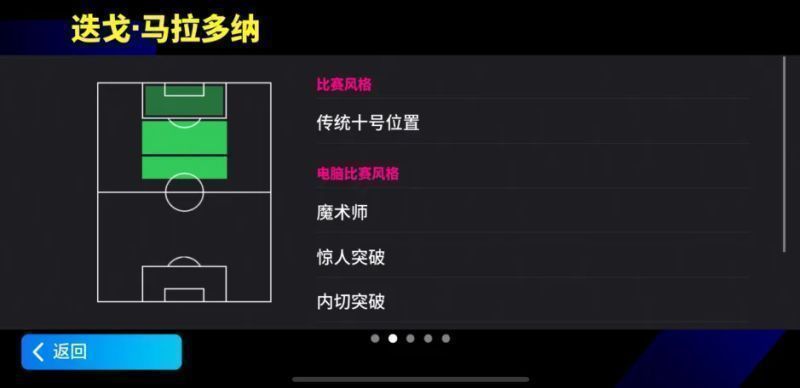 马拉多纳在前场持球突破，准备起脚射门，展现古典十号位风采