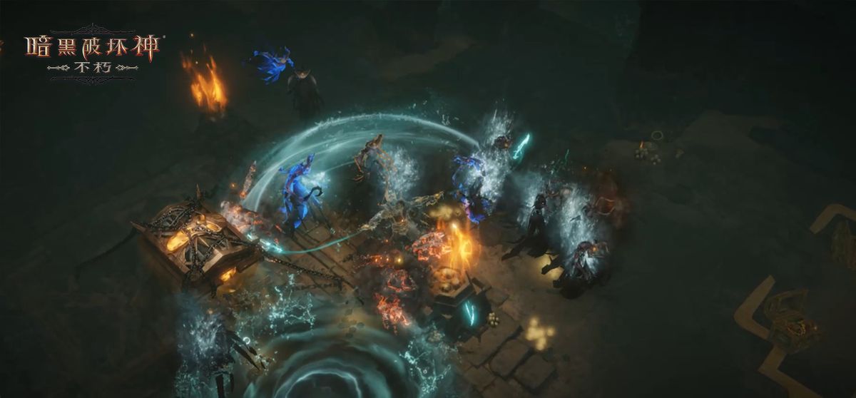 雾刃在彩蛋房间中高速移动，幻影重重，技能连击将金纹男爵逐一击破，宝箱已开启