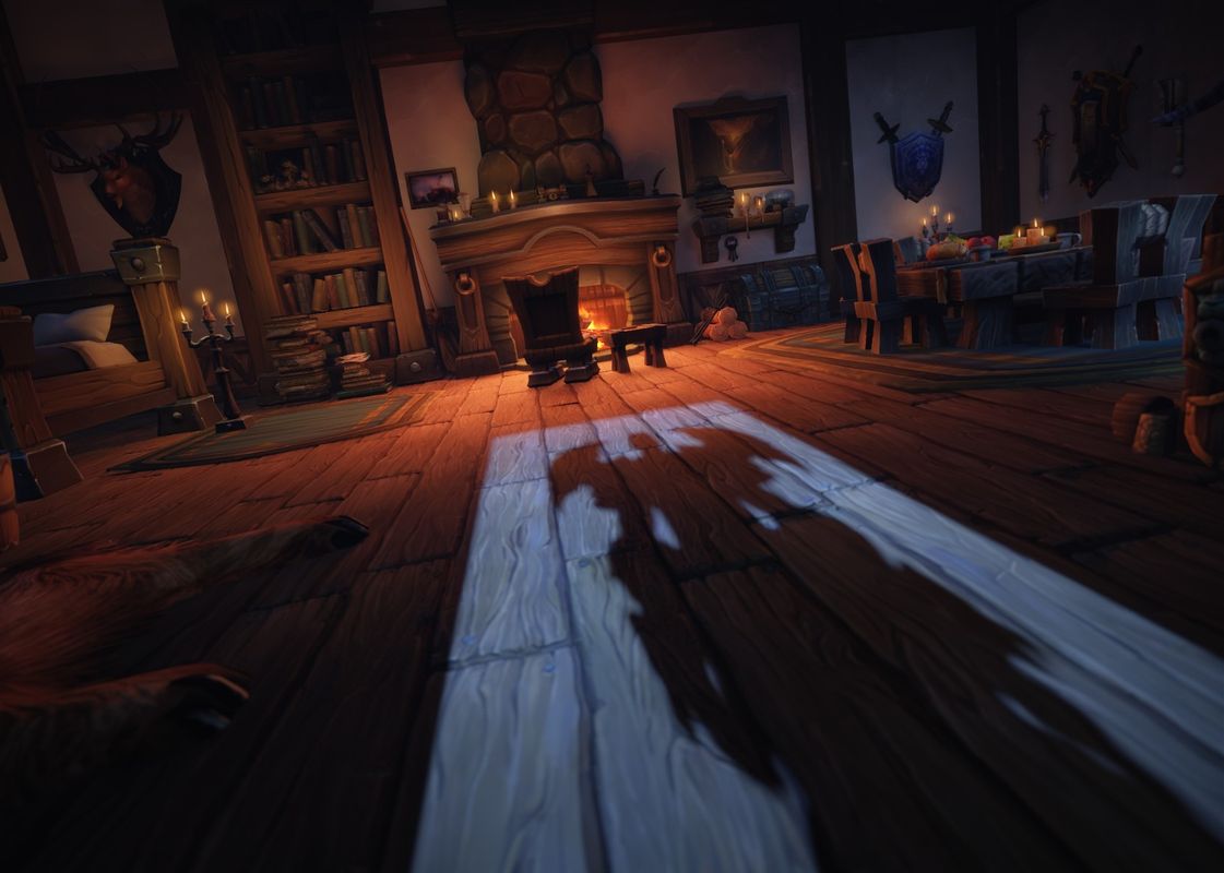 玩家在虚拟房屋中摆放装饰品的界面截图，UI显示多种自定义选项