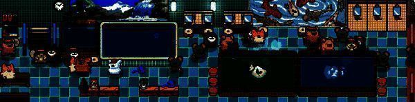 游戏内多张温泉地图预览，包括樱花庭院、竹林小径、海滨码头等不同风格场景