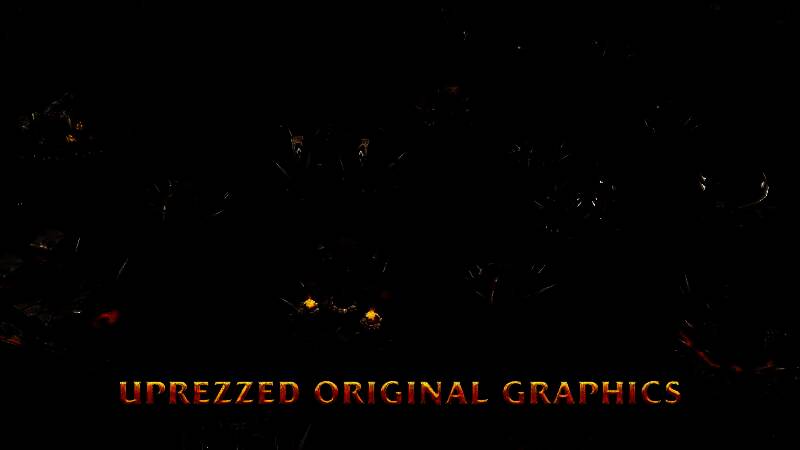 经典战役地图在宽屏模式下的呈现，UI适配现代显示器