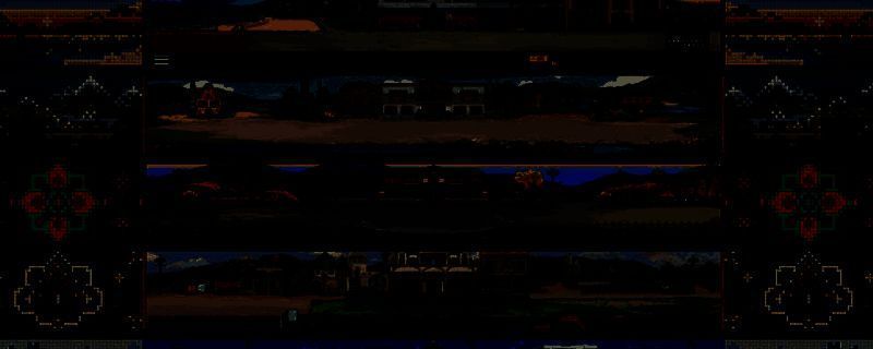 《线条小狗：动物温泉》游戏画面展示，一只卡通风格的小狗正在温泉池边接待其他动物顾客，场景色彩柔和，充满治愈感