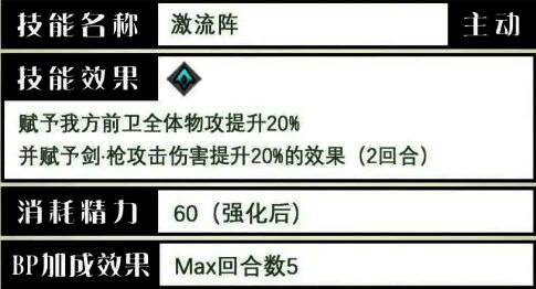 主动技能图标与说明，展示单段必暴与多段连击技能