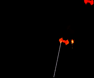 玩家操控战斧连续投掷穿越狭窄峡谷，下方是深不见底的裂谷