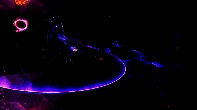 BOSS柳沧海在星都深处释放技能，周围电光四射，玩家正在激烈战斗