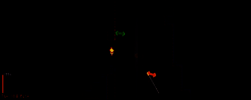 《Hack And Climb》游戏主界面展示，背景为暗色调机械城市，角色手持武器准备战斗