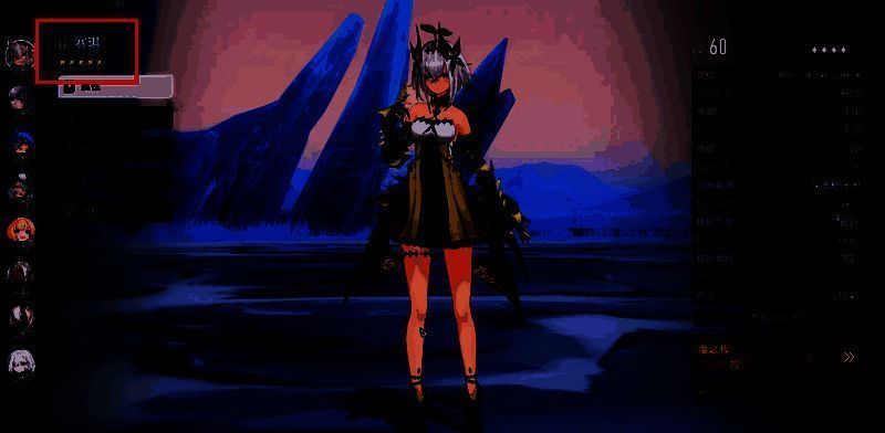 赛琪释放‘萤草为萤’技能瞬间，身体悬浮空中，周身环绕发光磷粉，背景敌人被多道光束锁定