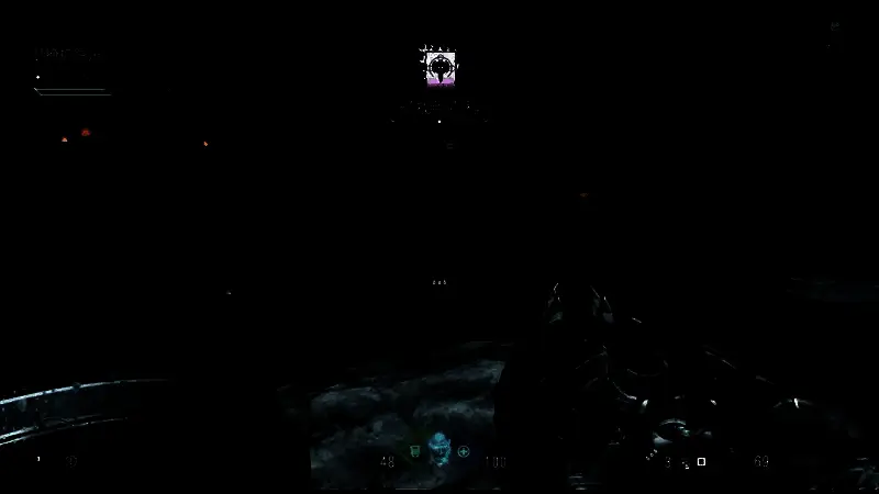 百科条目拾取动画截图，发光文本悬浮在空中，周围有能量波动特效