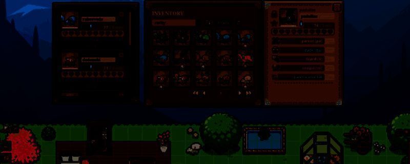 《Whimside》游戏主视觉图，展示梦幻森林场景与多种可爱生物共处的温馨画面