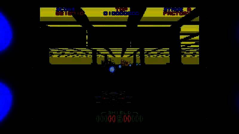 玩家在密林关卡中驾驶直升机进行空中扫射，地面敌人四散奔逃