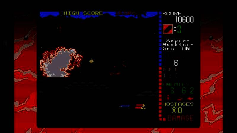 双人合作模式中，两名玩家分别操控不同武器站位，协同清理敌方据点