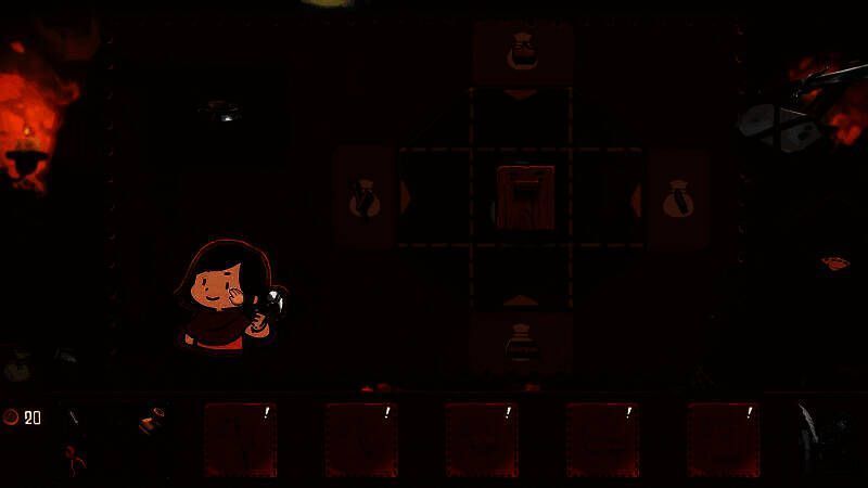 收集界面展示，包括角色原画、木雕模型和背景故事文本