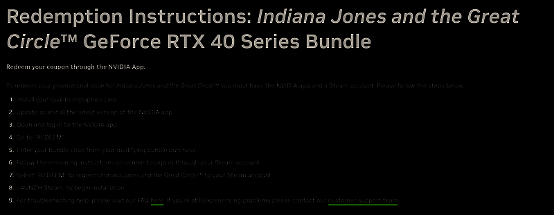 玩家在NVIDIA应用界面中查看《夺宝奇兵：古老之圈》兑换进度，界面清晰展示奖励状态