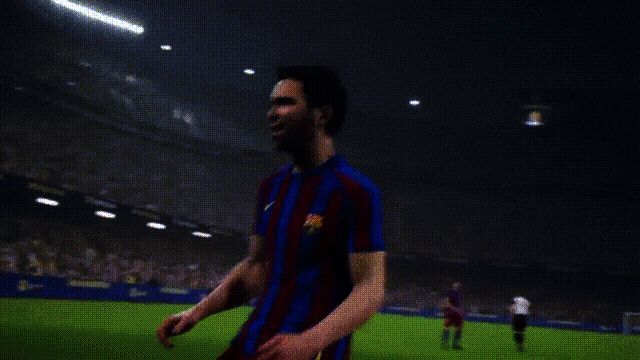 德科使用两次触球技巧完成变向并抽射破门