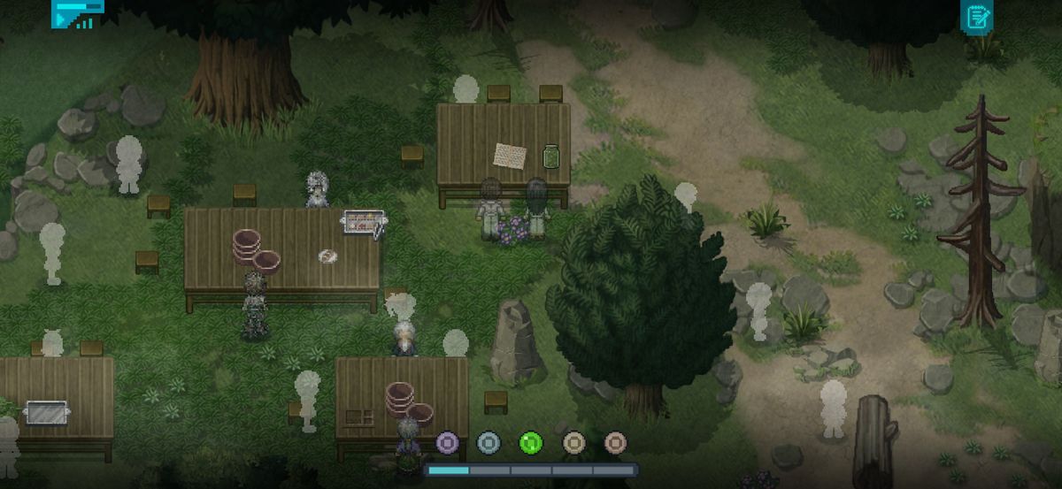 两位博士走进灯塔准备查看记忆装置