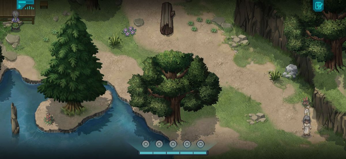 场景切换至户外庭院，准备进入下一记忆层