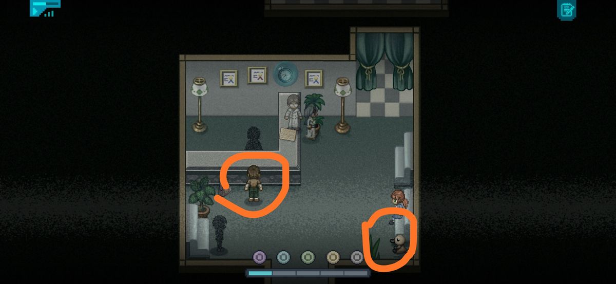 靠近第一个记忆点触发回忆画面