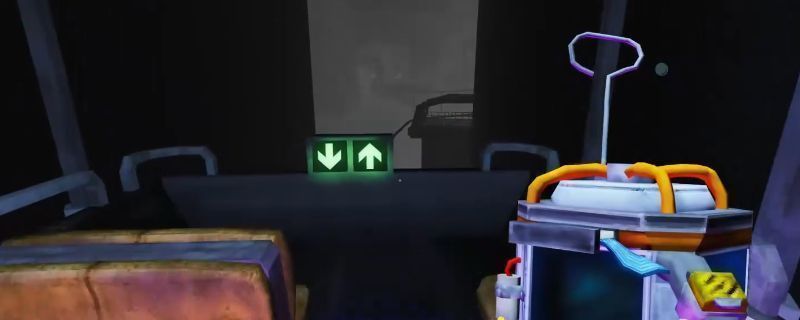 《非生物因素》居住区场景，灰暗色调的废弃建筑群，积雪覆盖的道路与破损的路灯，营造出末世荒凉氛围