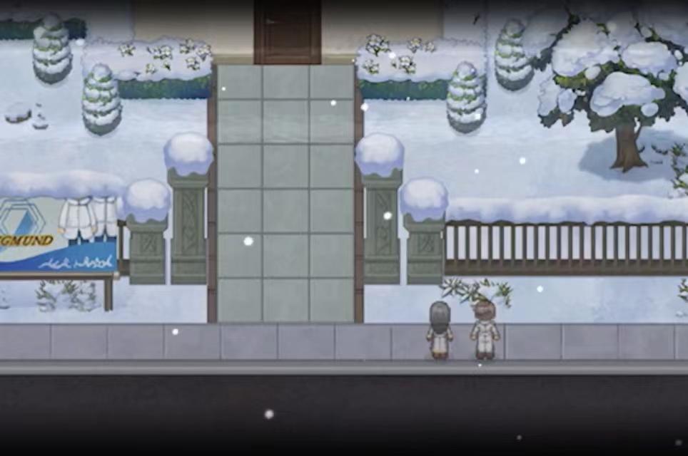 记忆回溯动画画面，模糊的老照片缓缓清晰，光影交错充满诗意