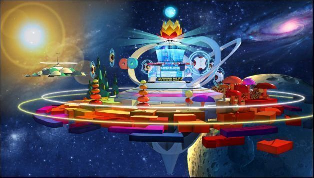 ambr公司LOGO与代表作品墙，展示其在虚拟展览与互动项目中的成果