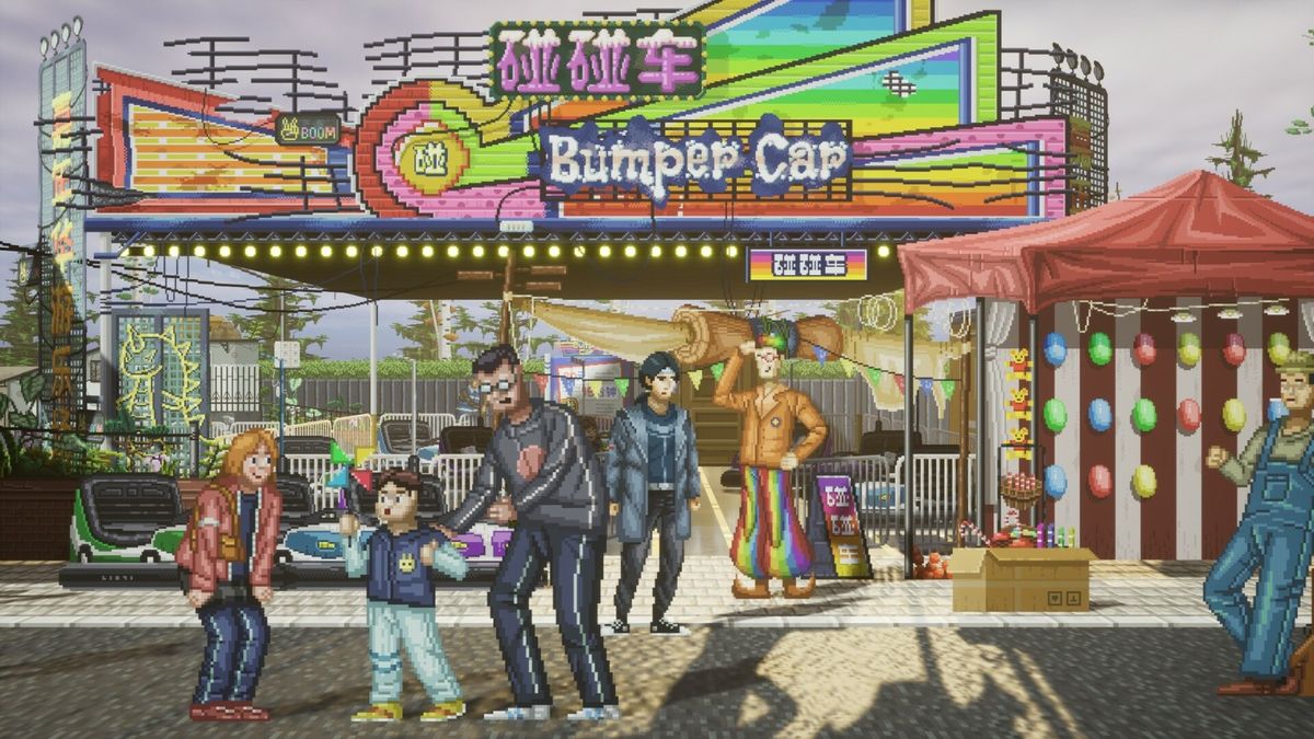 游戏中一间破旧公寓内部场景，桌上散落着照片和笔记，墙上贴满线索连线图，充满侦探工作氛围