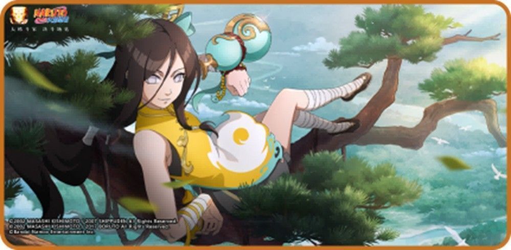 日向花火身穿太极风格时装「太极灵韵」，手持折扇立于武馆中央，背景为传统中式建筑与太极图案