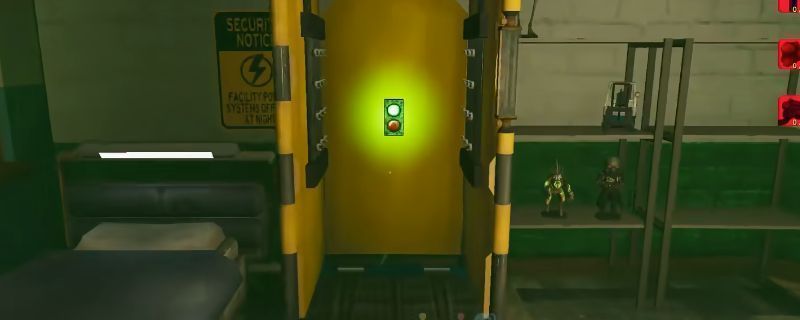 《非生物因素》中契伦科夫辐射流示意图，展示角色周围环绕蓝色辐射光效，背景为科技感十足的动力装置与能量管道