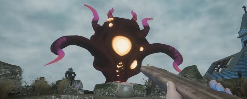 信天翁决战区域场景，昏暗的实验室中多名NPC站立对话，背景充满科技感与末世氛围