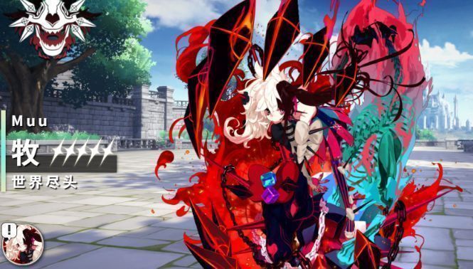 技能界面展示‘斩杀线’效果，红色光波横扫全屏，下方标注‘每层收割+5%弱点伤害’