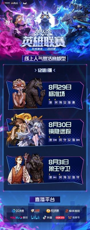 游戏内比赛界面展示不同板型配置，角色头像与技能图标清晰排列，突出策略多样性