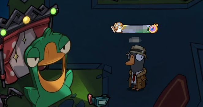 游戏内隐形者开启隐身技能的界面截图，技能图标发光，周围玩家轮廓模糊，体现隐身状态