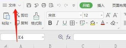 WPS软件界面，左上角高亮显示‘文件’菜单按钮