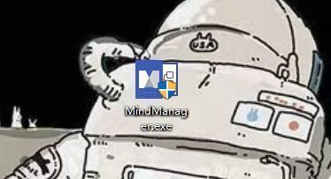 MindManager安装向导界面，显示正在进行安装进度条