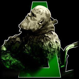 SVD狙击镜视角瞄准轮椅上老人的画面，十字准星锁定目标头部