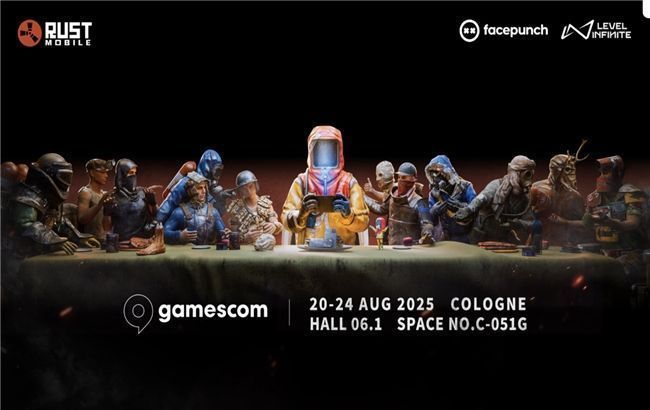 《失控进化》宣传主视觉图，展现废土风格的末日战场，玩家角色持枪潜行于残破城市之间