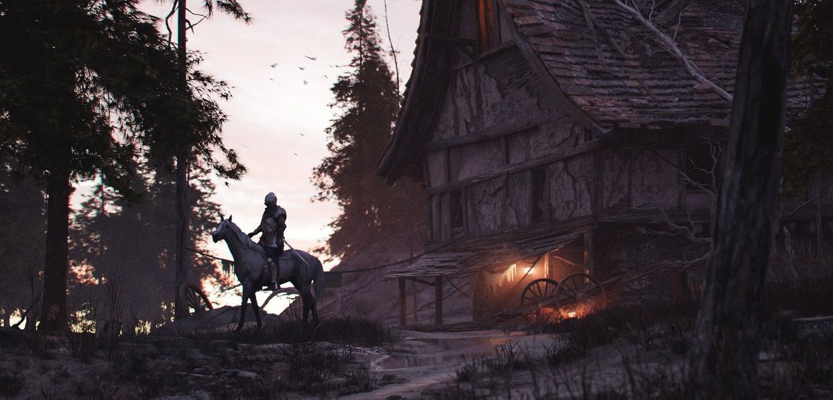 一座被藤蔓吞噬的古代城市遗址，建筑风格融合哥特与异域元素