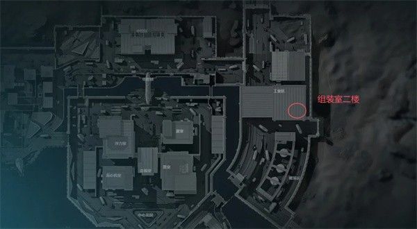 巴克什浴场平面图，红叉标记更衣区角落的密门位置