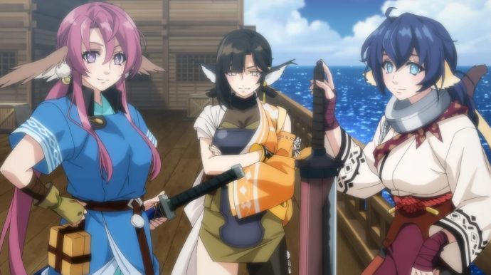 游戏战斗界面示意图，展示策略地图与角色技能释放特效