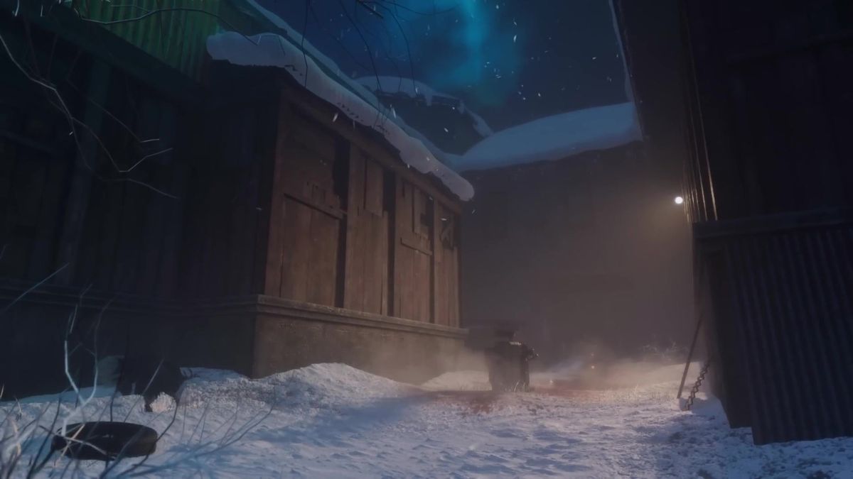 室内战斗场景，子弹轨迹与爆炸火光清晰可见，环境破坏效果显著