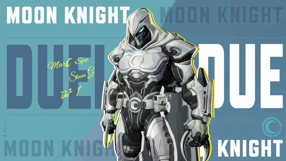 多人对战场景截图，月光骑士正在释放技能，队友使用能量护盾支援